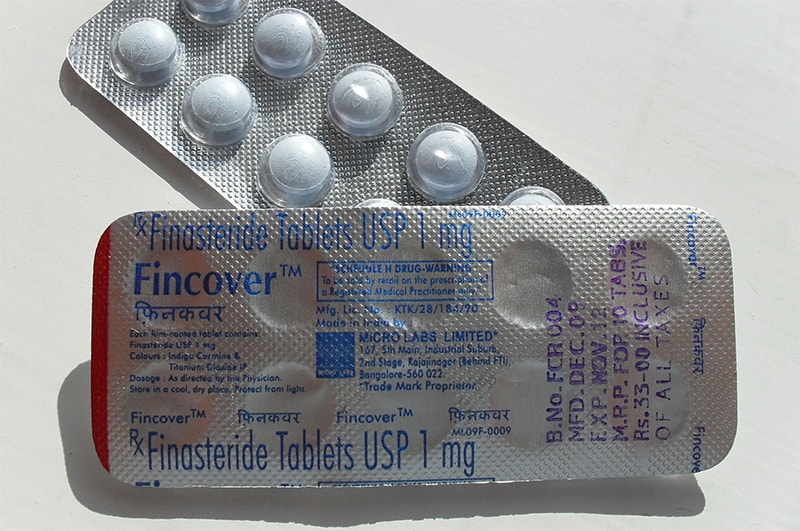 Finasteride Packaging