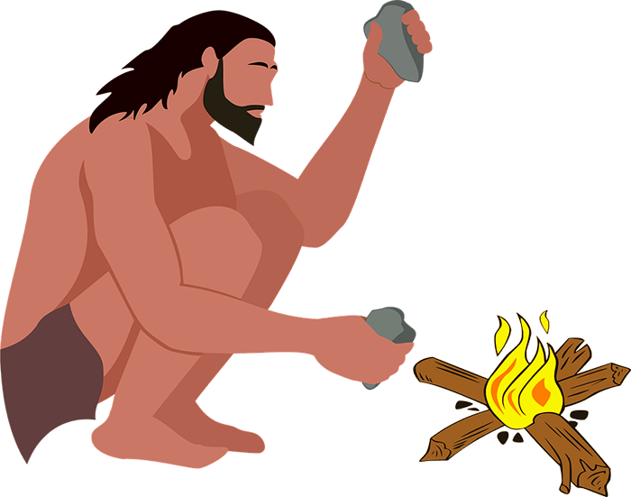 Cavemen and the history of male long hair