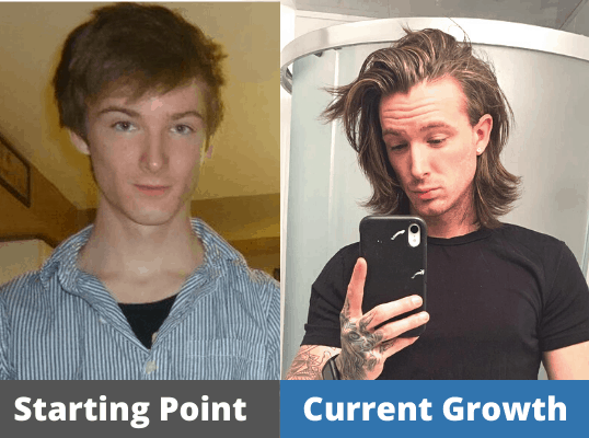 18 months of hair growth