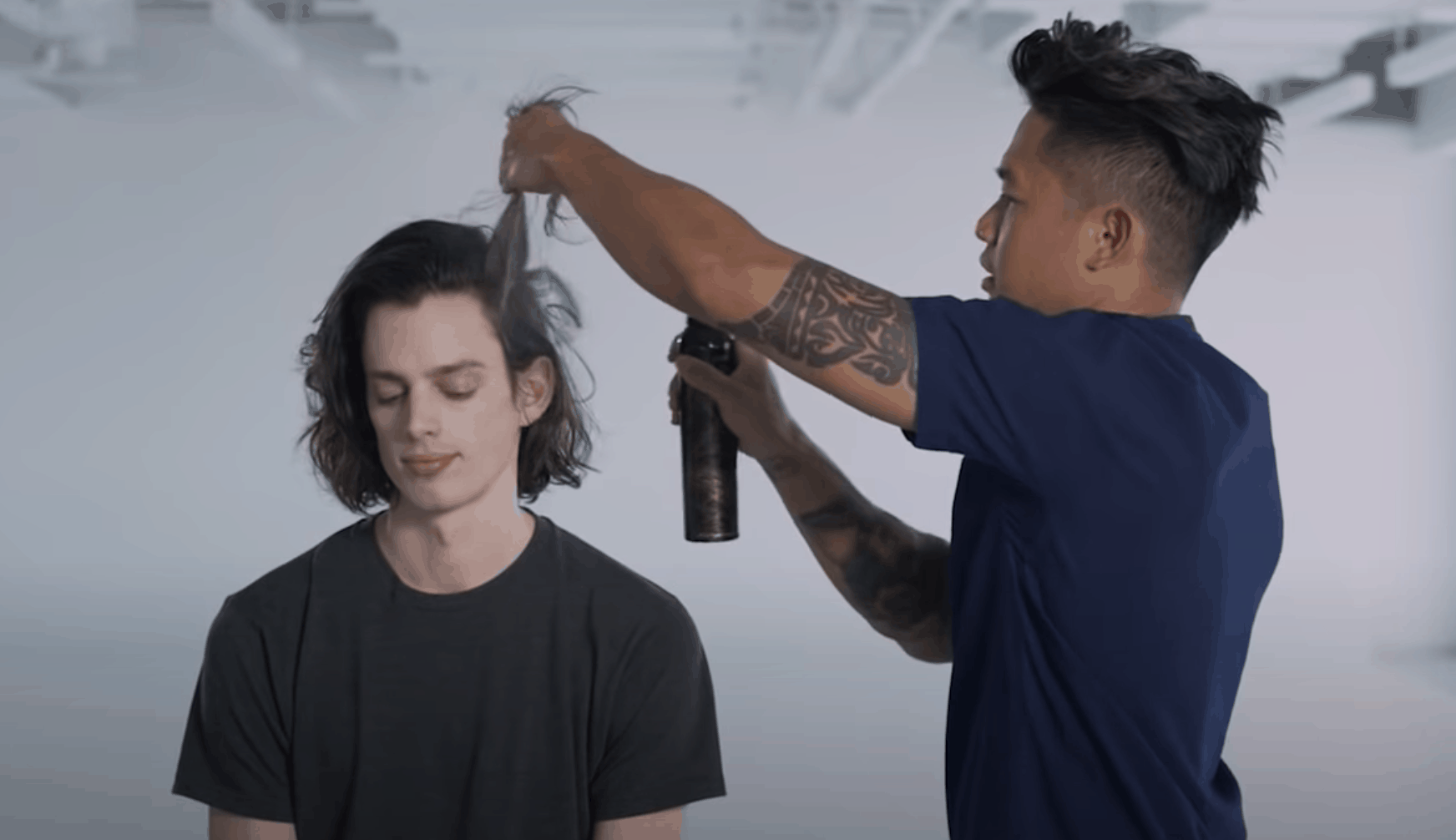 Volumizing Long Hair For Men